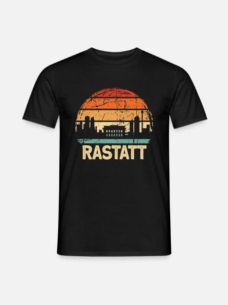 Rastatt - Männer T-Shirt - Schwarz