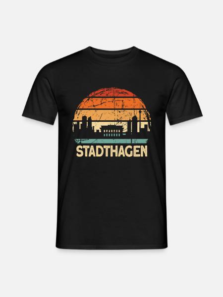 Stadthagen - Men's T-Shirt - black