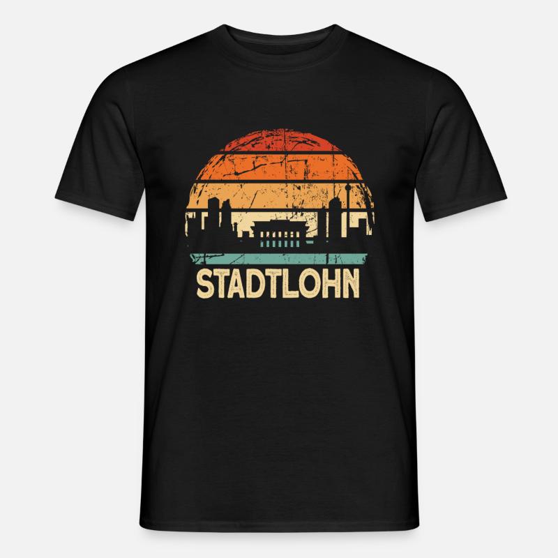 Stadtlohn - T-shirt homme - noir