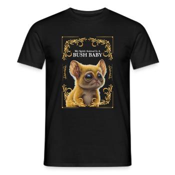 Galago - T-shirt homme - noir - Devant - AI Model Male 178 light (178cm)