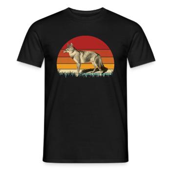 Chacal - T-shirt homme - noir - Devant - AI Model Male 178 light (178cm)