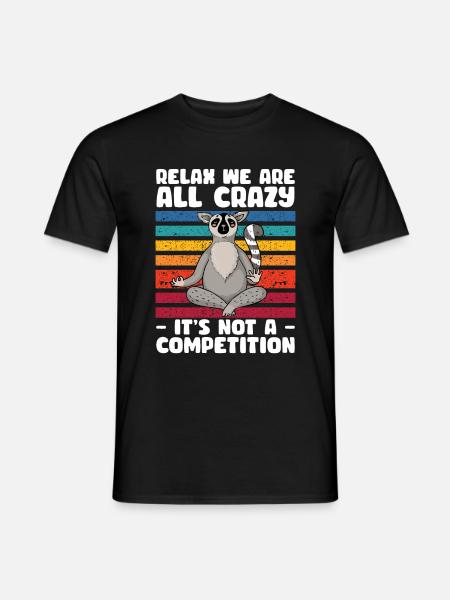 Lemur - Men's T-Shirt - black