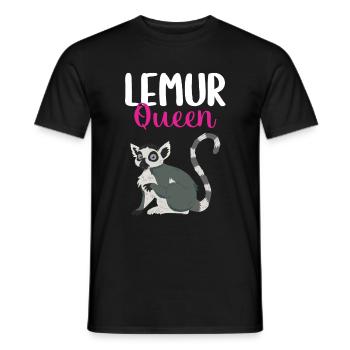 Lemur - Men's T-Shirt - black - Front - AI Model Male 178 light (178cm)