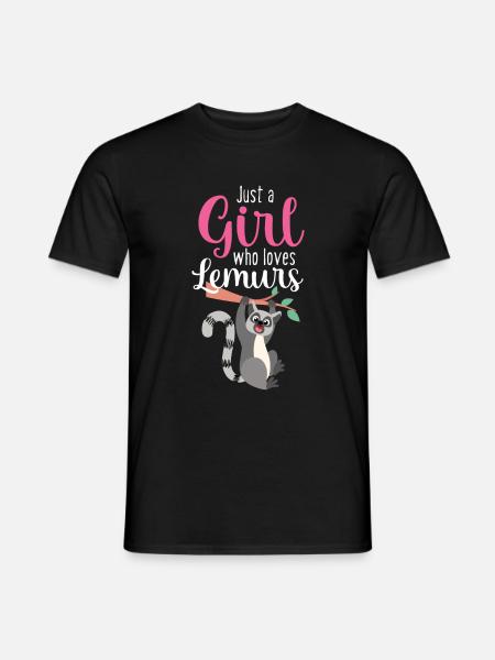 Lemur - Men's T-Shirt - black