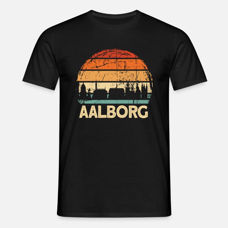 Aalborg - Men's T-Shirt - black