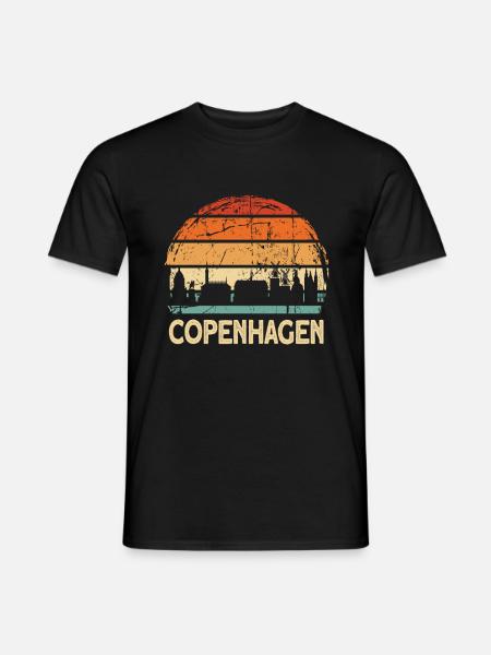 Copenhagen - Männer T-Shirt - Schwarz