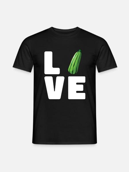 Courgette - Men's T-Shirt - black