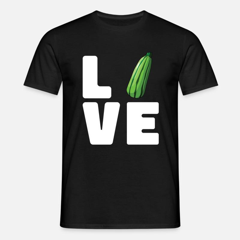 Courgette - Men's T-Shirt - black