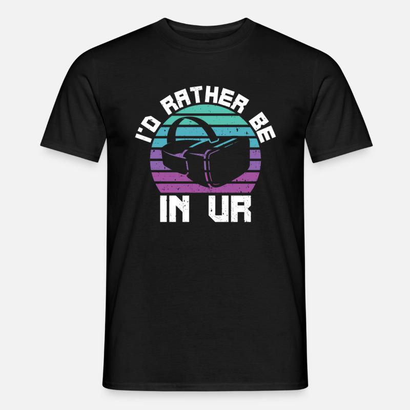 Virtual Reality VR Gift - Men’s T-shirt - black