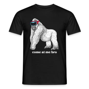 Virtual Reality VR Geschenk - Männer T-Shirt - Schwarz - Vorne - AI Model Male 178 light (178cm)