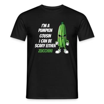 Courgette - Men's T-Shirt - black - Front - AI Model Male 178 light (178cm)