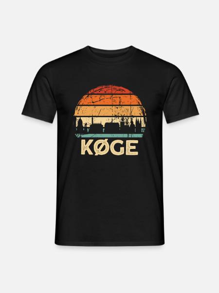 Køge - Men's T-Shirt - black