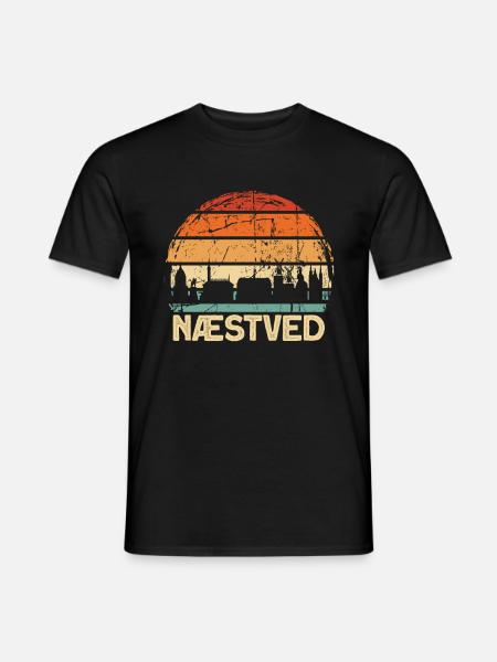 Næstved - Men's T-Shirt - black