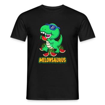Watermelon - Men's T-Shirt - black - Front - AI Model Male 178 light (178cm)