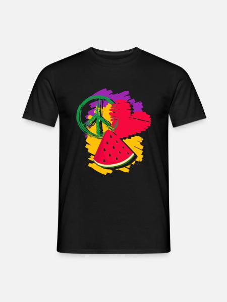 Pastèque - T-shirt homme - noir
