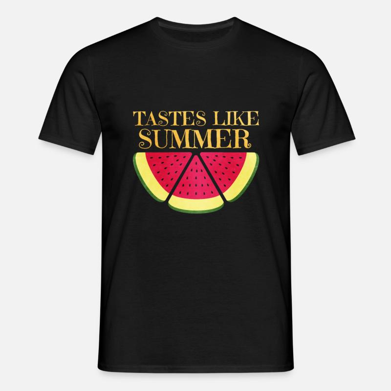 Pastèque - T-shirt Homme - noir