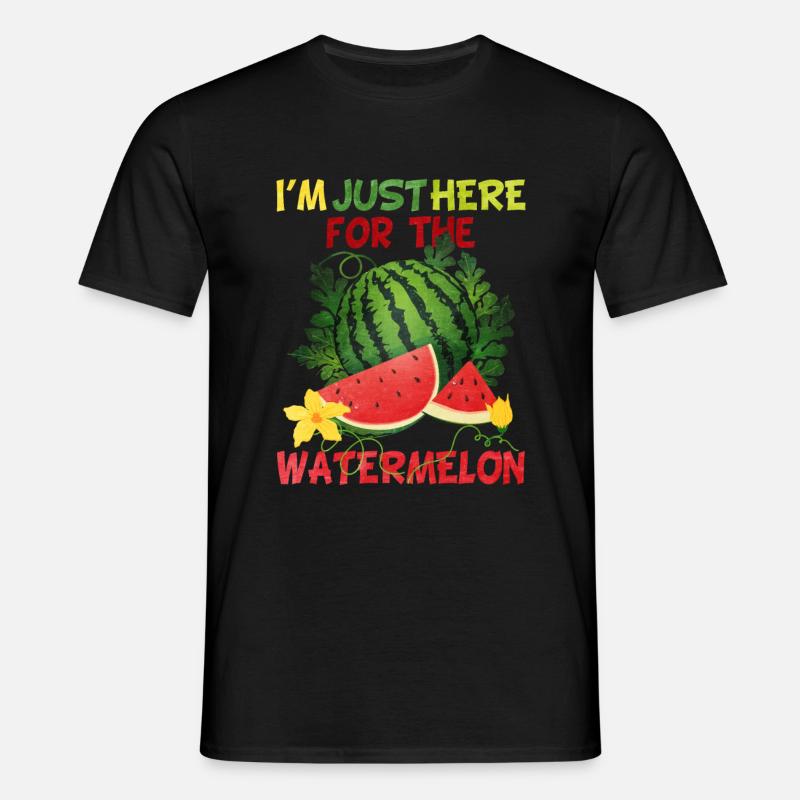Pastèque - T-shirt Homme - noir