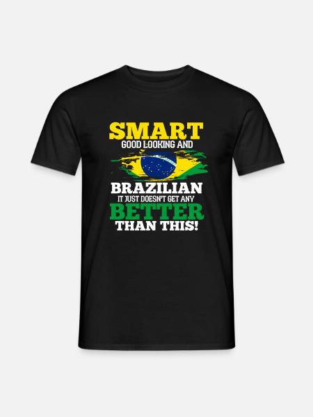 Brazil - Men's T-Shirt - black