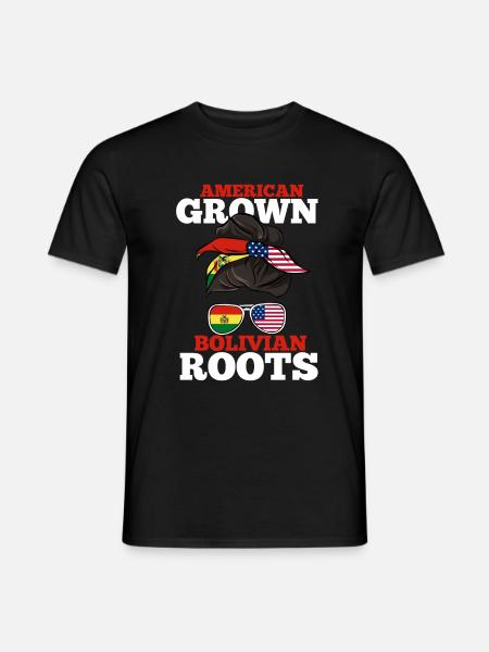 Bolivia - Men's T-Shirt - black