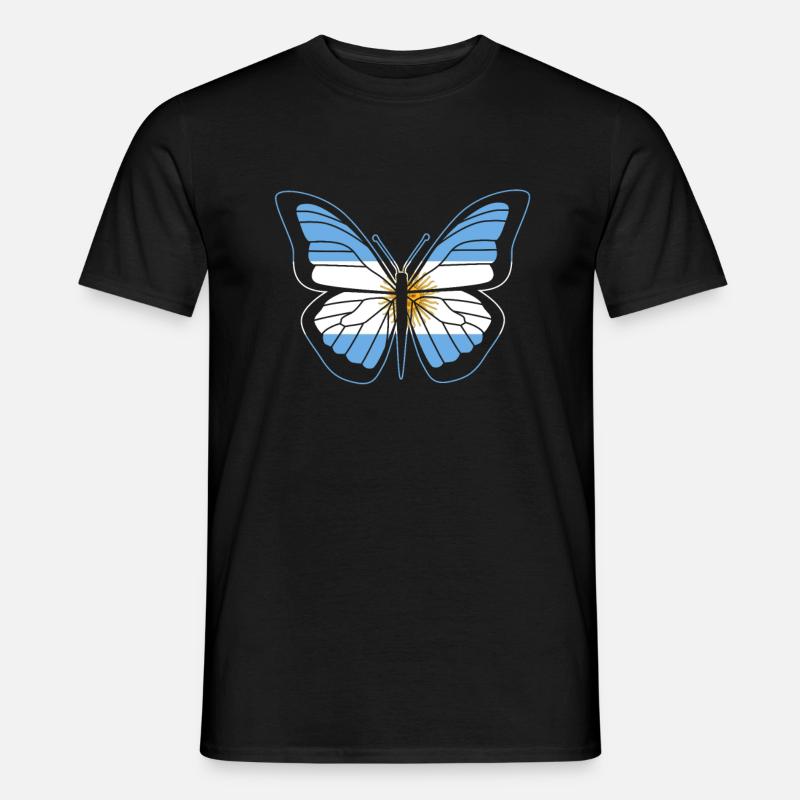 Argentinien - Männer T-Shirt - Schwarz