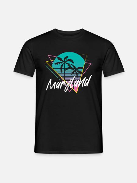 Maryland - Men's T-Shirt - black