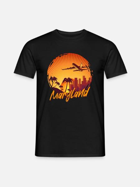 Maryland - Men's T-Shirt - black