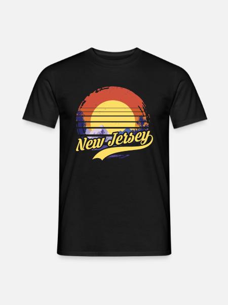 New Jersey - Men's T-Shirt - black