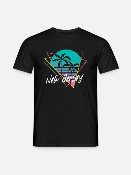 New Jersey - Men's T-Shirt - black