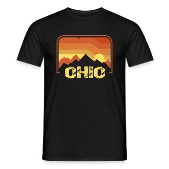 Ohio - T-shirt homme - noir - Devant - AI Model Male 178 light (178cm)