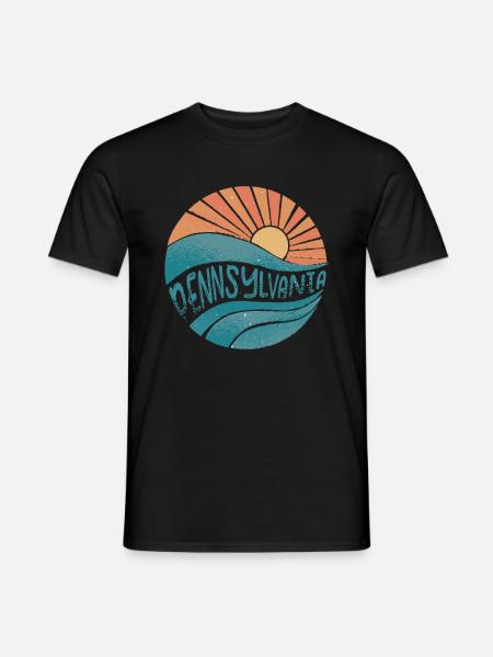 Pennsylvania - Men's T-Shirt - black
