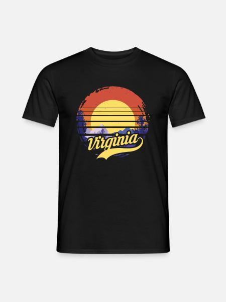 Virginia - Men's T-Shirt - black