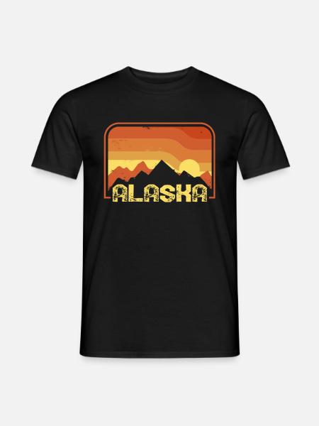 Alaska - Men's T-Shirt - black