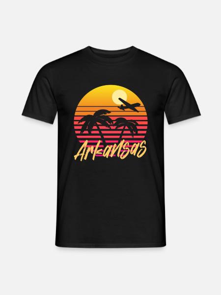 Arkansas - Men's T-Shirt - black