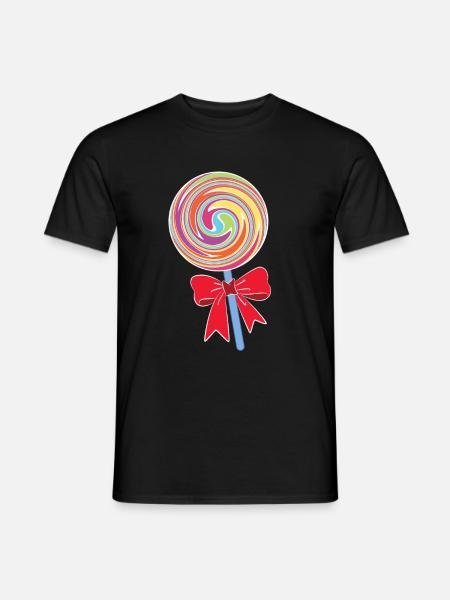 lollipop - Men's T-Shirt - black