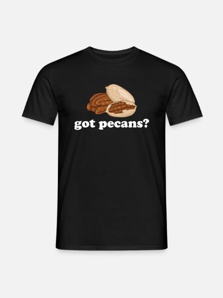 Pecan Nuts Gift - Men's T-Shirt - black