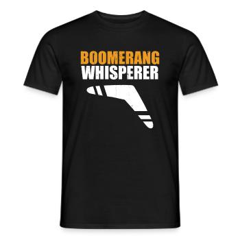 Boomerang - T-shirt homme - noir - Devant - AI Model Male 178 light (178cm)