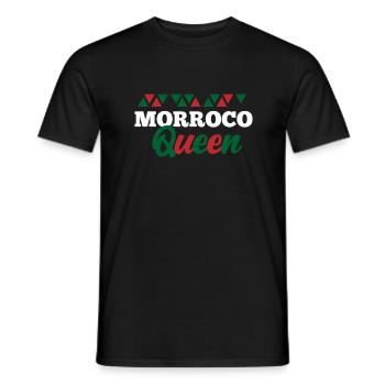 Maroc - T-shirt homme - noir - Devant - AI Model Male 178 light (178cm)