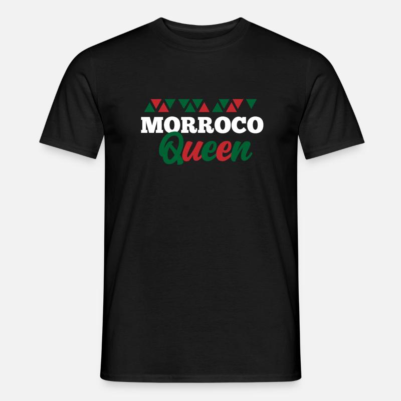 Marokko - Männer T-Shirt - Schwarz