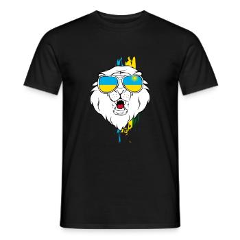 Rwanda - Männer T-Shirt - Schwarz - Vorne - AI Model Male 178 light (178cm)