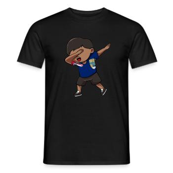 Saint Helena - Men's T-Shirt - black - Front - AI Model Male 178 light (178cm)