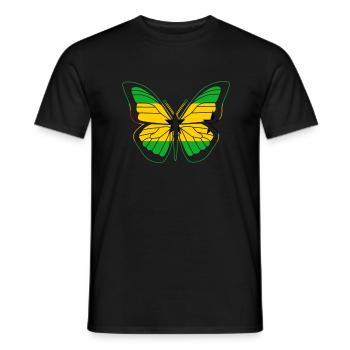 Sao Tome - Männer T-Shirt - Schwarz - Vorne - AI Model Male 178 light (178cm)