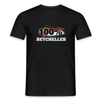 Seychelles - Men's T-Shirt - black - Front - AI Model Male 178 light (178cm)