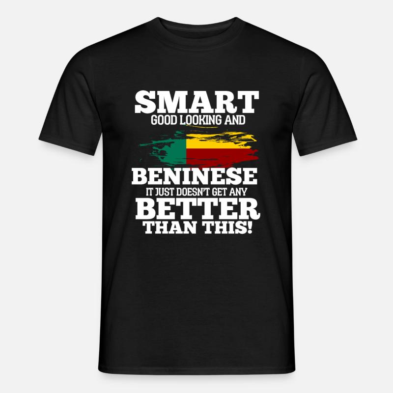 Benin - Männer T-Shirt - Schwarz