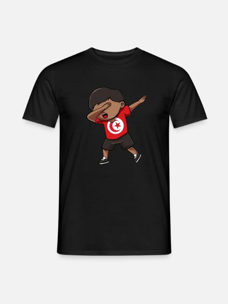 Tunisie - T-shirt homme - noir