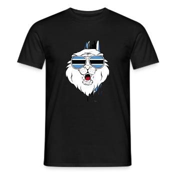 Botswana - Men's T-Shirt - black - Front - AI Model Male 178 light (178cm)