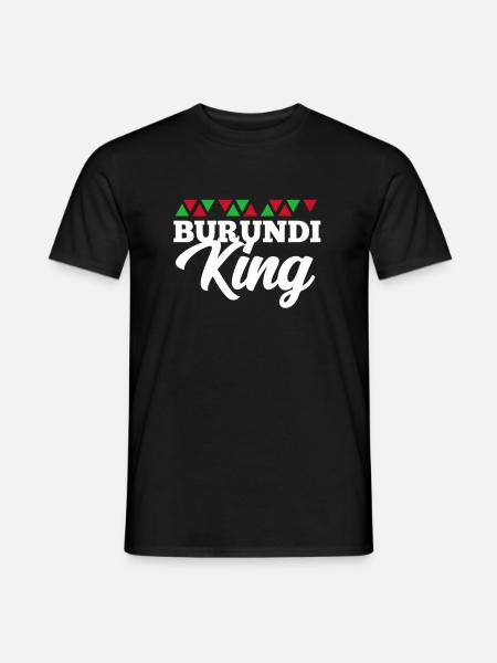 Burundi - Men's T-Shirt - black