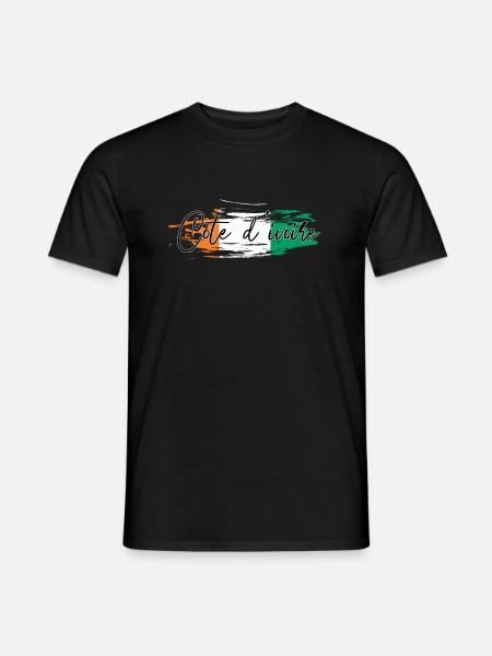 Côte d’Ivoire - T-shirt homme - noir