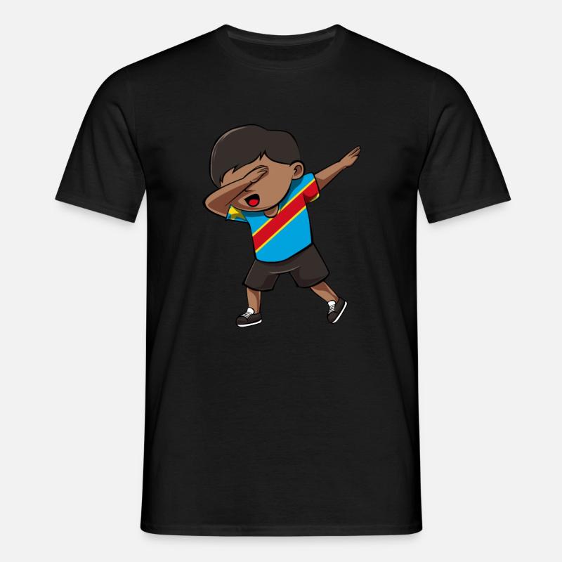 Kongo - Männer T-Shirt - Schwarz