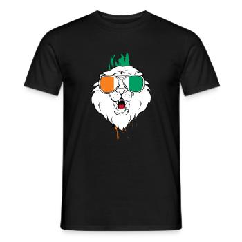 Ivory Coast - Men's T-Shirt - black - Front - AI Model Male 178 light (178cm)