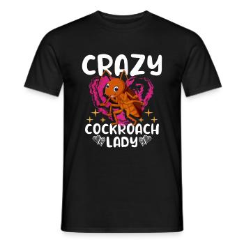 Cockroach - Men's T-Shirt - black - Front - AI Model Male 178 light (178cm)